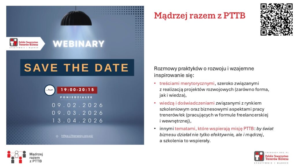 Mądrzej razem z PTTB – webinary
